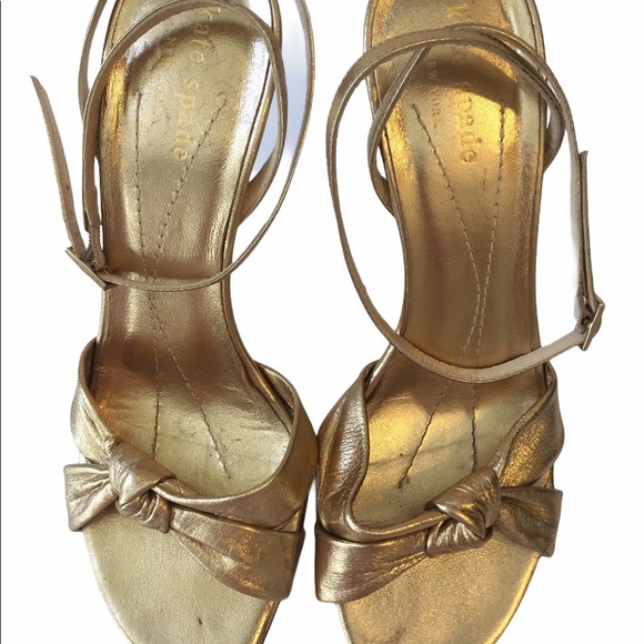 kate spade Shoes - Kate Spade Heels Shoes Sandals Ankle Strap Leather